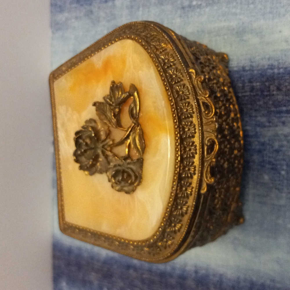 Brass Trinket Box